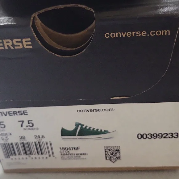 Converse Sneakers, Worn Twice - Picture 2 of 5